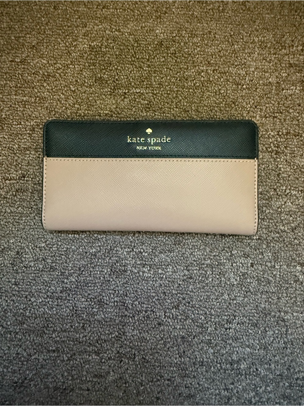 Kate Spade Colorblock Flap Crossbody & Matching wallet bundle |Toasted Hazelnut - Picture 8 of 13